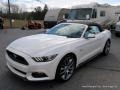 2017 White Platinum Ford Mustang GT Premium Convertible  photo #9