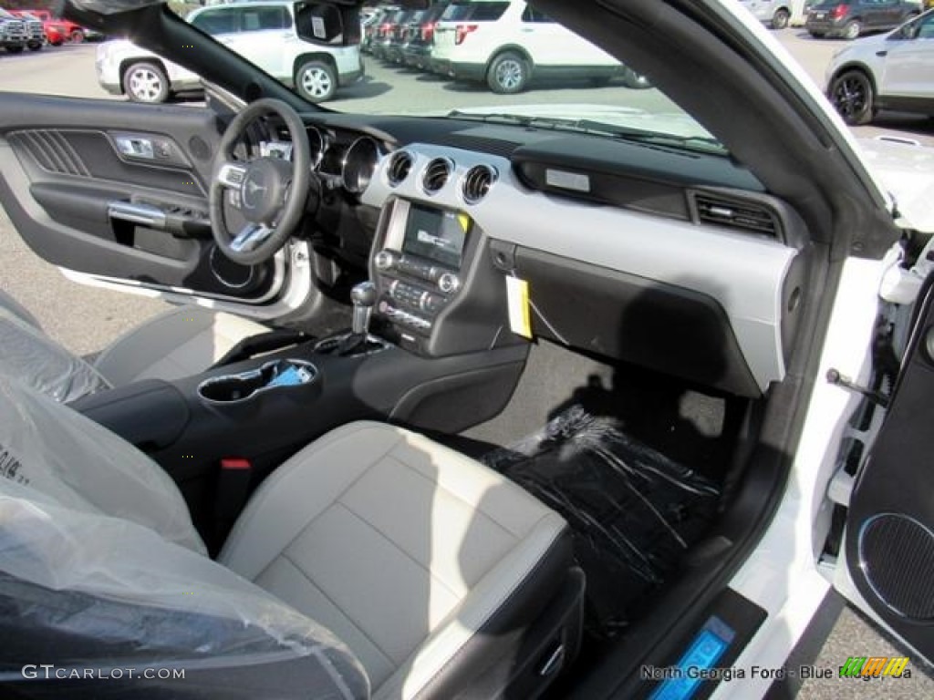 2017 Mustang GT Premium Convertible - White Platinum / Ceramic photo #16