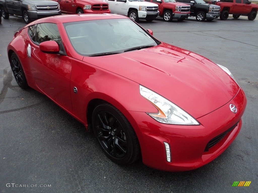 2016 370Z Coupe - Magma Red / Black photo #5