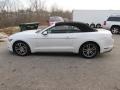2015 Oxford White Ford Mustang EcoBoost Premium Convertible  photo #2