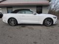 2015 Oxford White Ford Mustang EcoBoost Premium Convertible  photo #3