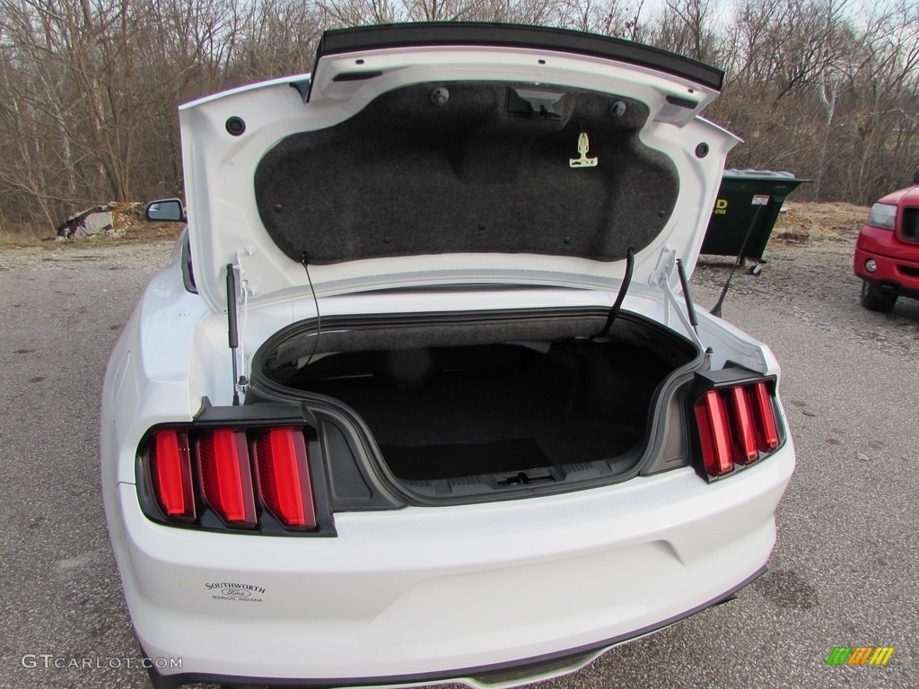 2015 Mustang EcoBoost Premium Convertible - Oxford White / Ebony photo #10