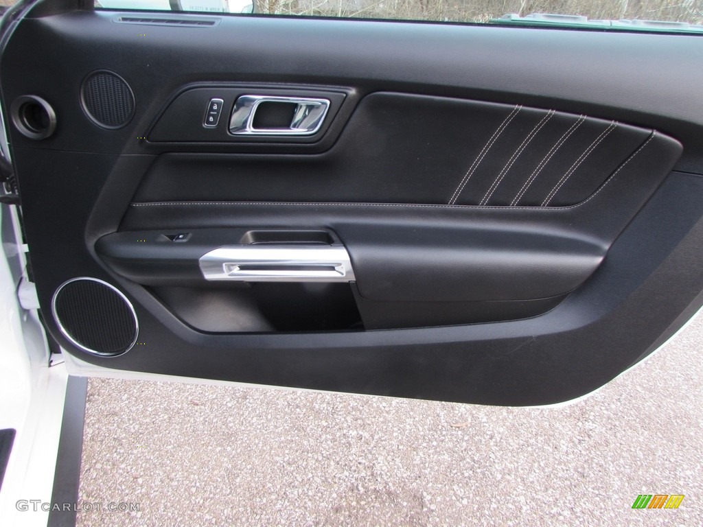 2015 Mustang EcoBoost Premium Convertible - Oxford White / Ebony photo #15