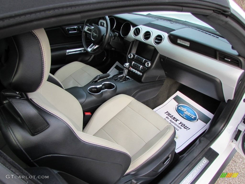 2015 Mustang EcoBoost Premium Convertible - Oxford White / Ebony photo #17