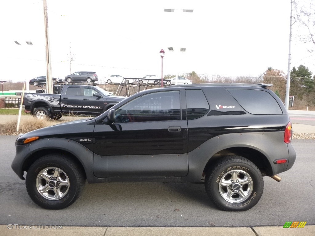 Ebony black 1999 Isuzu VehiCROSS Standard VehiCROSS Model Exterior Photo #118119366