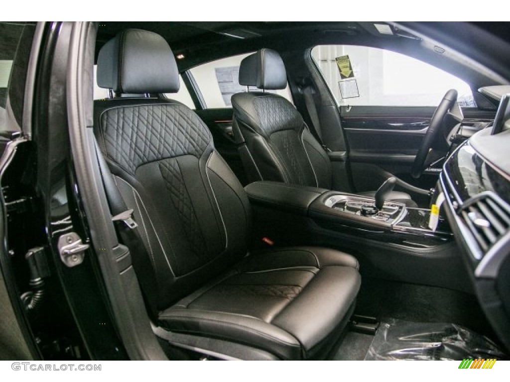 2017 7 Series 750i Sedan - Black Sapphire Metallic / Black photo #2