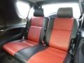 1999 Isuzu VehiCROSS Carbon Black/Martian Rock Red Interior Rear Seat Photo