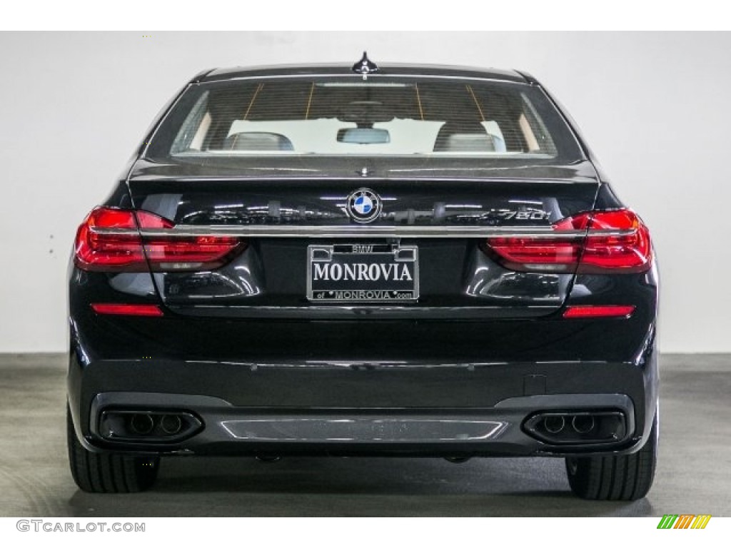 2017 7 Series 750i Sedan - Black Sapphire Metallic / Black photo #4