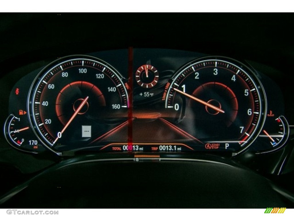 2017 BMW 7 Series 750i Sedan Gauges Photo #118119534