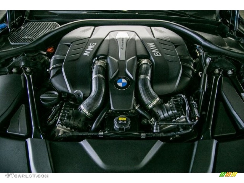 2017 BMW 7 Series 750i Sedan 4.4 Liter DI TwinPower Turbocharged DOHC 32-Valve VVT V8 Engine Photo #118119546