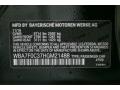 475: Black Sapphire Metallic 2017 BMW 7 Series 750i Sedan Color Code