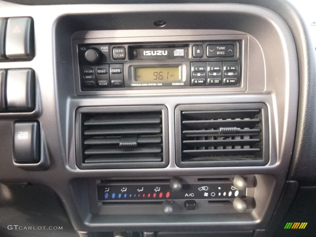 1999 Isuzu VehiCROSS Standard VehiCROSS Model Controls Photos