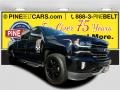 2017 Black Chevrolet Silverado 1500 LTZ Crew Cab 4x4  photo #1