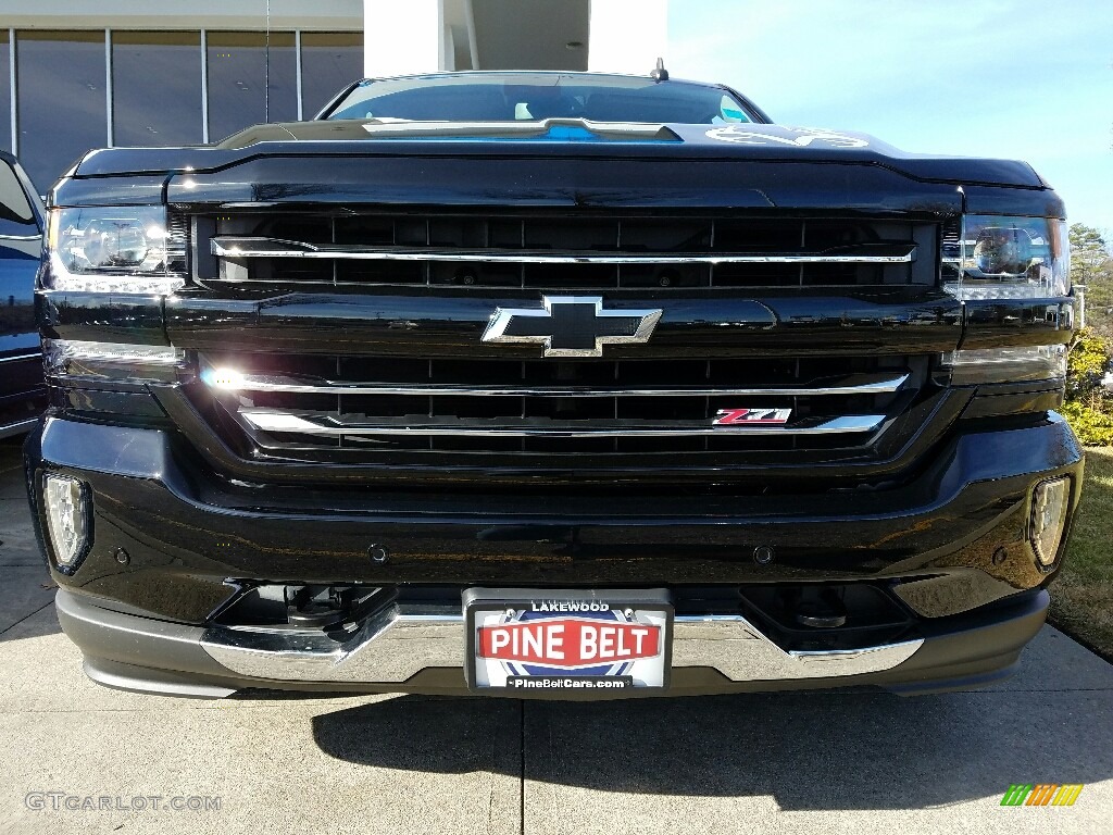 2017 Silverado 1500 LTZ Crew Cab 4x4 - Black / Jet Black photo #2