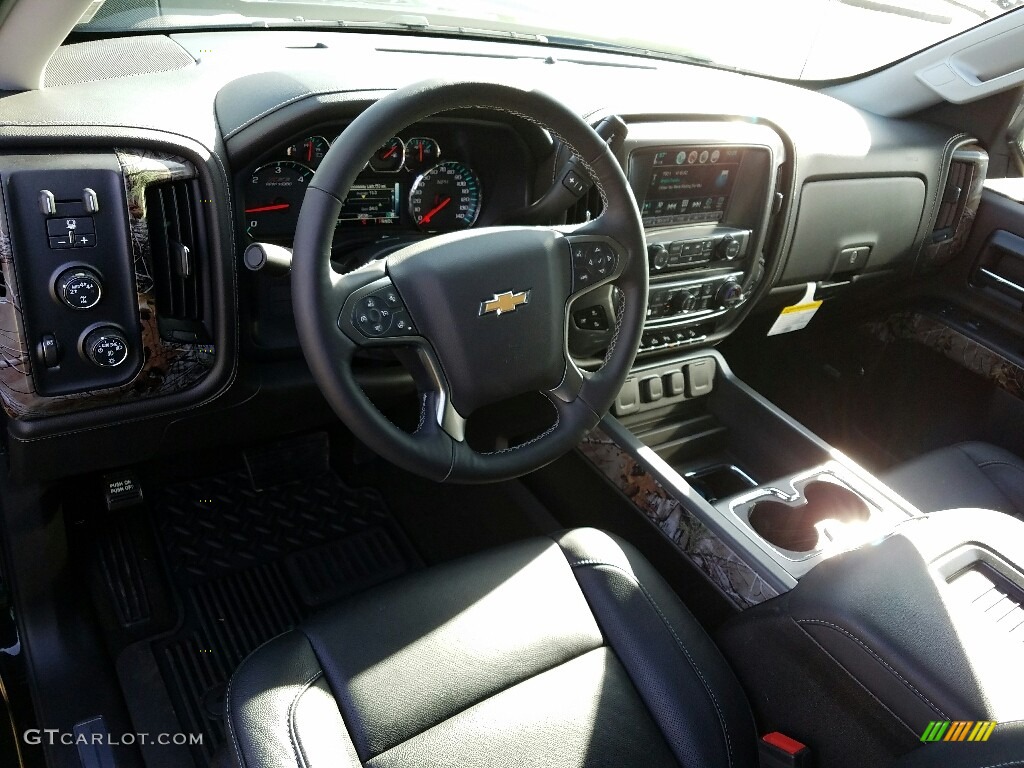 2017 Silverado 1500 LTZ Crew Cab 4x4 - Black / Jet Black photo #9