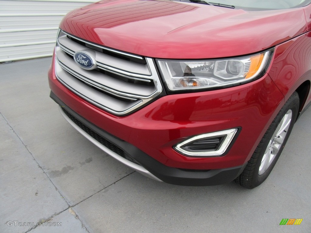 2017 Edge SEL - Ruby Red Metallic / Dune photo #10