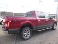 2017 Ruby Red Ford F150 XLT SuperCrew 4x4  photo #2
