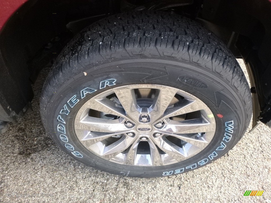 2017 F150 XLT SuperCrew 4x4 - Ruby Red / Earth Gray photo #9