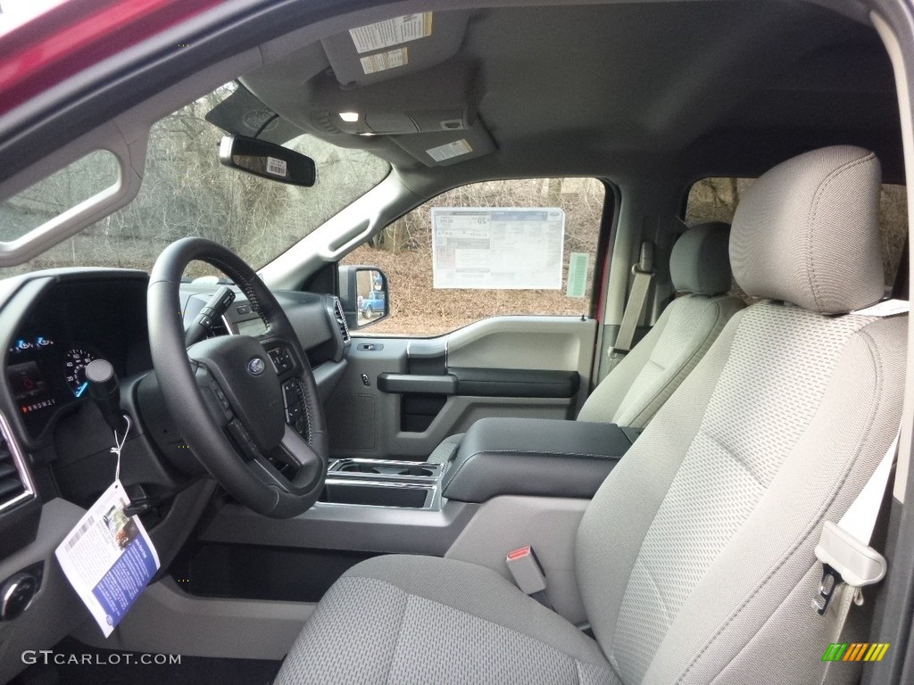 2017 F150 XLT SuperCrew 4x4 - Ruby Red / Earth Gray photo #10