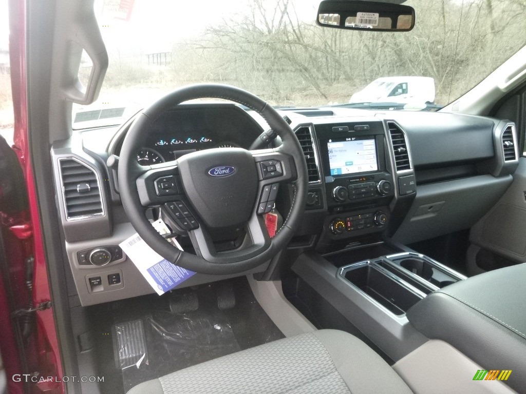 2017 F150 XLT SuperCrew 4x4 - Ruby Red / Earth Gray photo #12