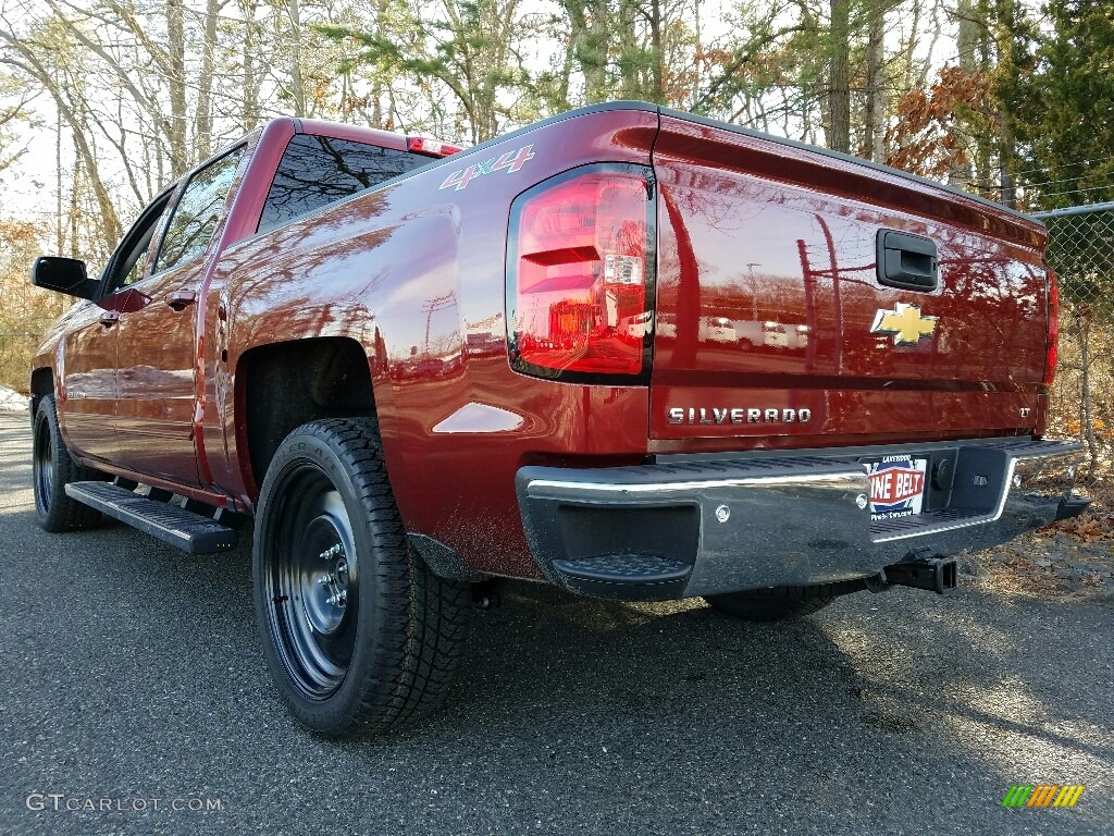 2017 Silverado 1500 LT Crew Cab 4x4 - Siren Red Tintcoat / Jet Black photo #4