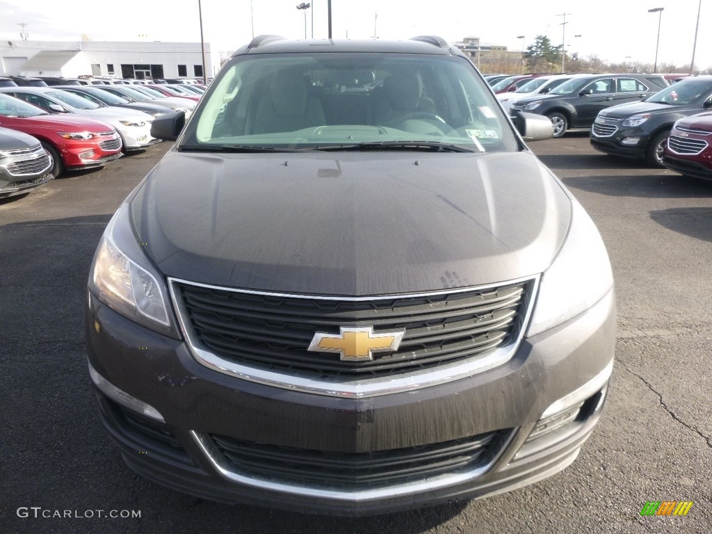 2017 Traverse LS - Tungsten Metallic / Dark Titanium/Light Titanium photo #2