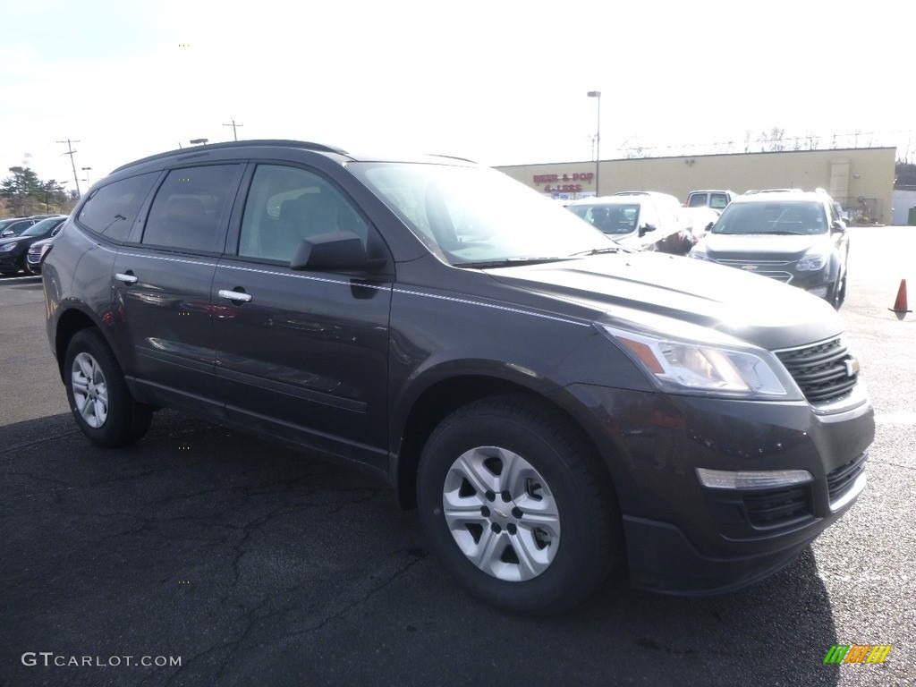 2017 Traverse LS - Tungsten Metallic / Dark Titanium/Light Titanium photo #3