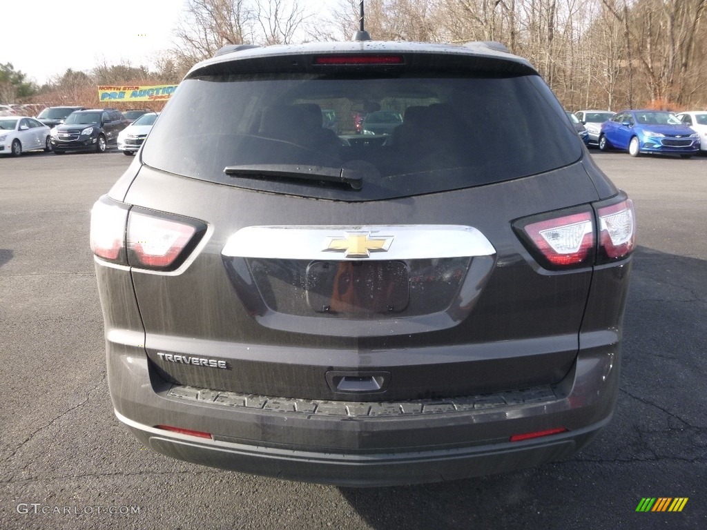 2017 Traverse LS - Tungsten Metallic / Dark Titanium/Light Titanium photo #6