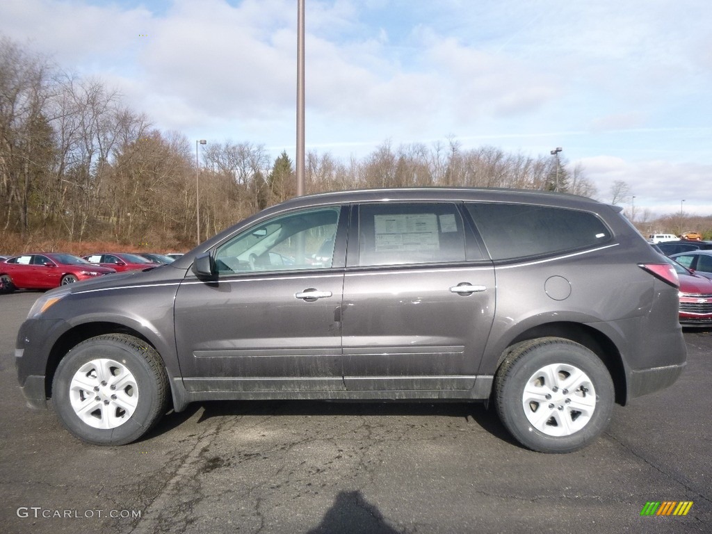 2017 Traverse LS - Tungsten Metallic / Dark Titanium/Light Titanium photo #9