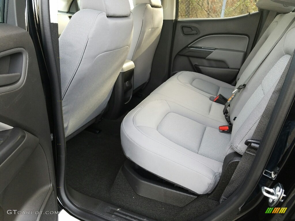 2017 Chevrolet Colorado WT Crew Cab 4x4 Rear Seat Photo #118122594