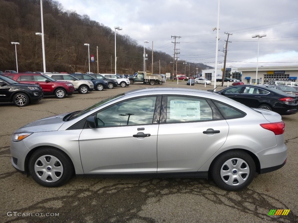 2016 Focus S Sedan - Ingot Silver / Charcoal Black photo #6