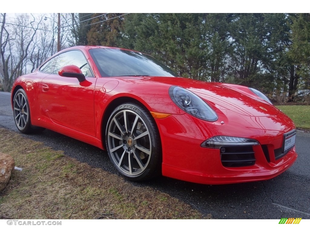 2014 911 Carrera Coupe - Guards Red / Black photo #8