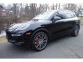 Jet Black Metallic 2015 Porsche Cayenne Turbo