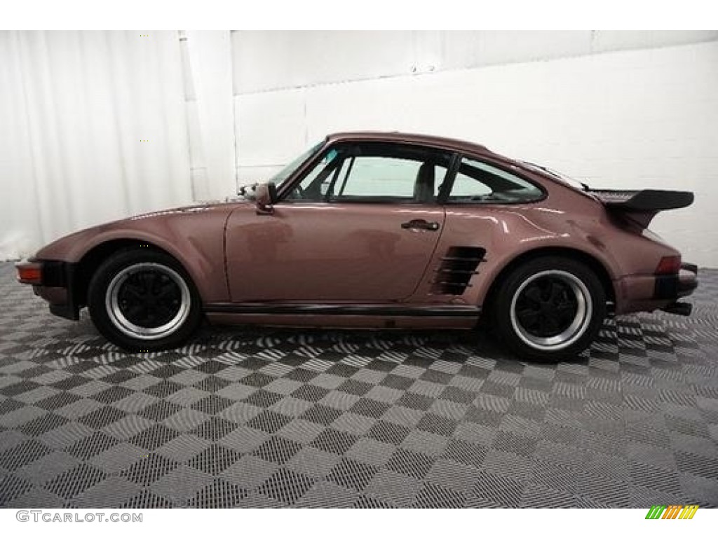 Casis Red Metallic 1987 Porsche 911 Slant Nose Turbo Coupe Exterior Photo #118124230