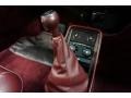 1987 Porsche 911 Dark Red Interior Transmission Photo