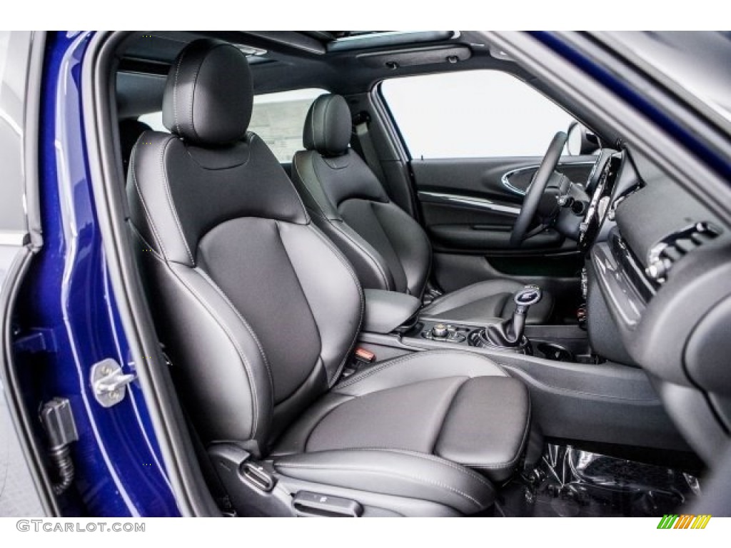 Carbon Black Interior 2017 Mini Clubman Cooper S Photo #118124510