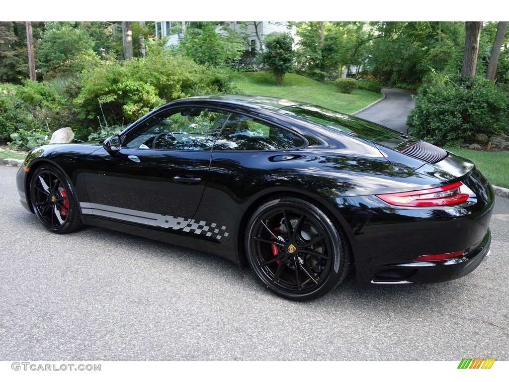 2017 911 Carrera S Coupe - Black / Black photo #4