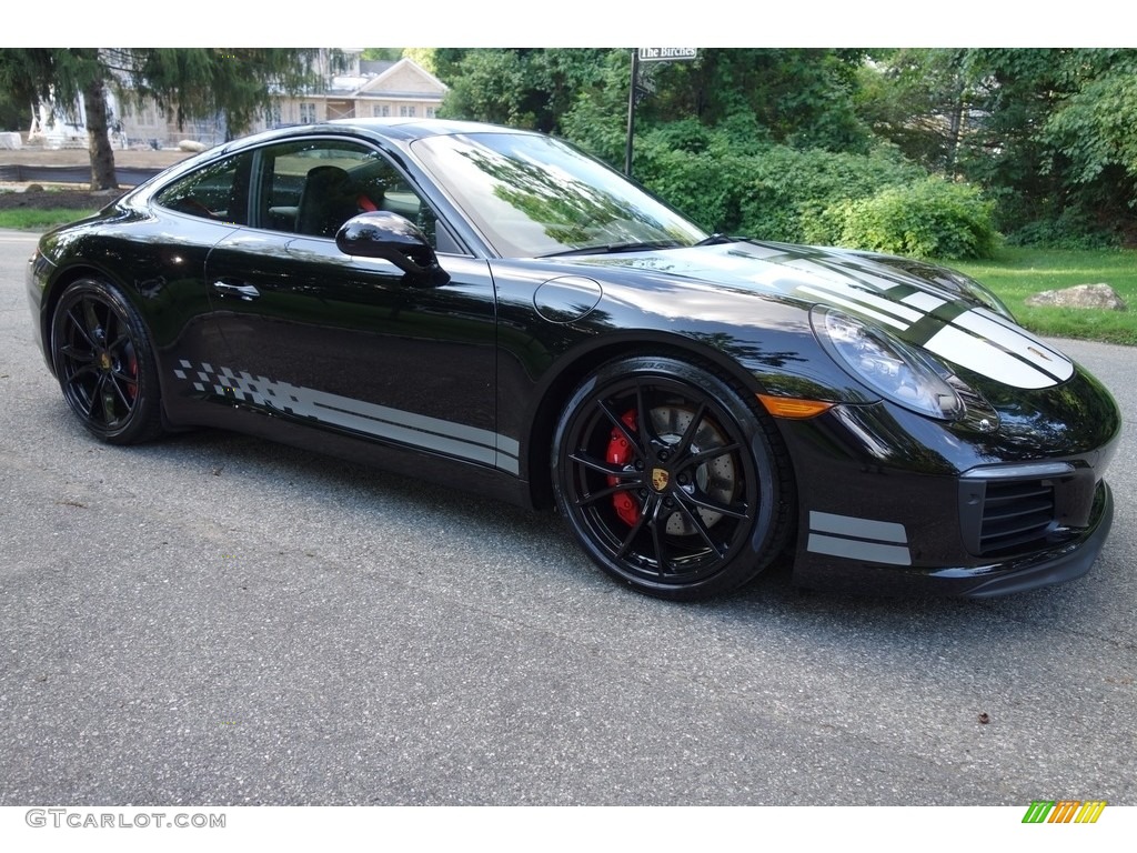 2017 911 Carrera S Coupe - Black / Black photo #8