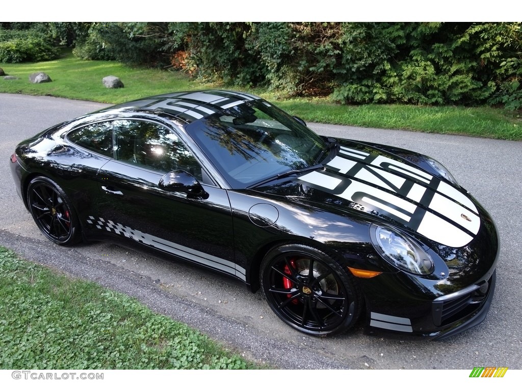 2017 911 Carrera S Coupe - Black / Black photo #14