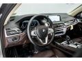 Mocha 2017 BMW 7 Series 740i Sedan Dashboard