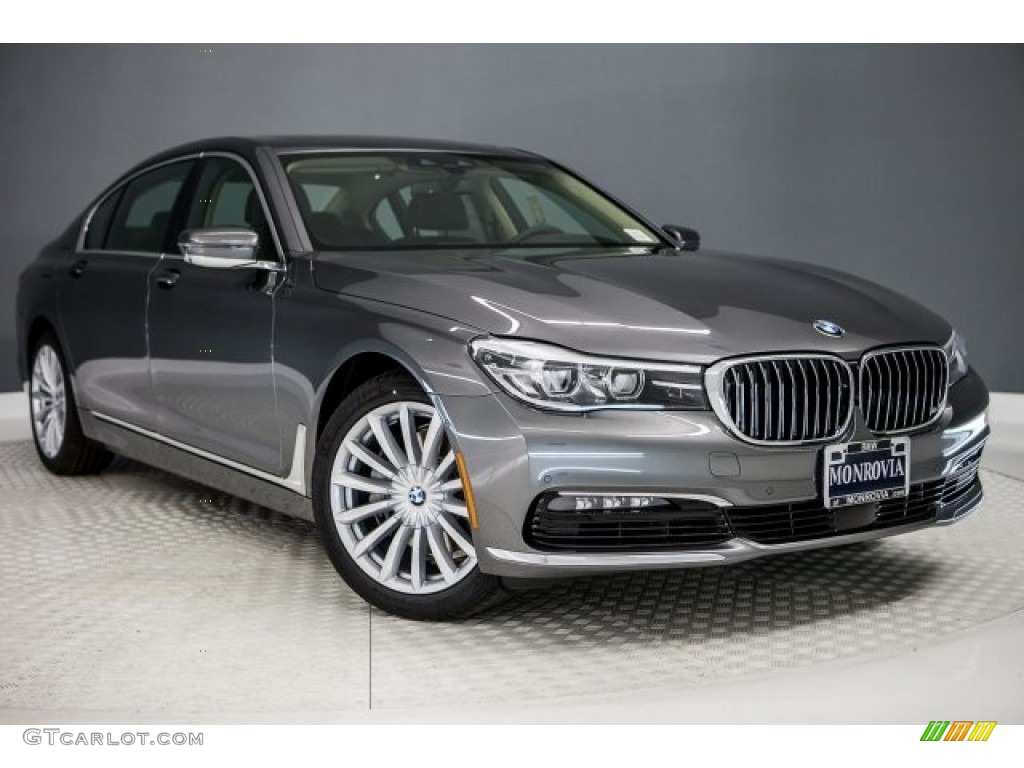 2017 7 Series 740i Sedan - Magellan Gray Metallic / Mocha photo #12