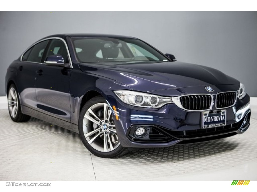 Imperial Blue Metallic 2017 BMW 4 Series 440i Gran Coupe Exterior Photo #118128126