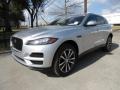 Rodium Silver 2017 Jaguar F-PACE 20d AWD Prestige Exterior