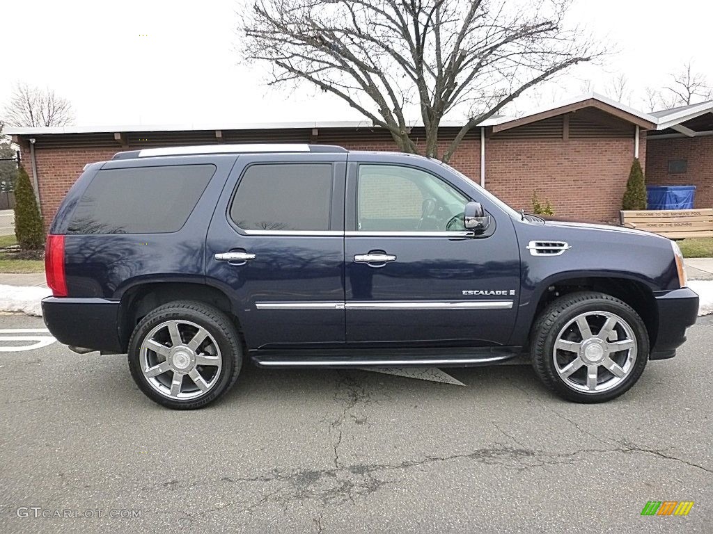 2008 Escalade AWD - Blue Chip / Ebony photo #6