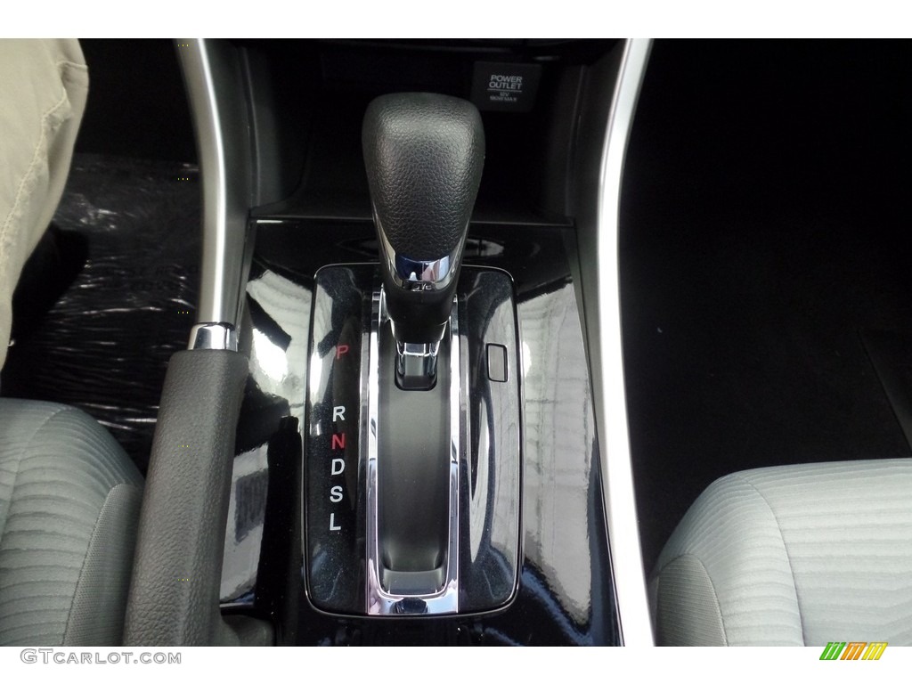 2017 Accord LX Sedan - Obsidian Blue Pearl / Gray photo #12
