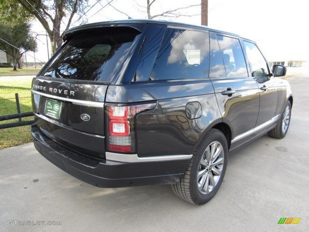 2017 Range Rover  - Carpathian Grey Metallic / Ebony/Ebony photo #7