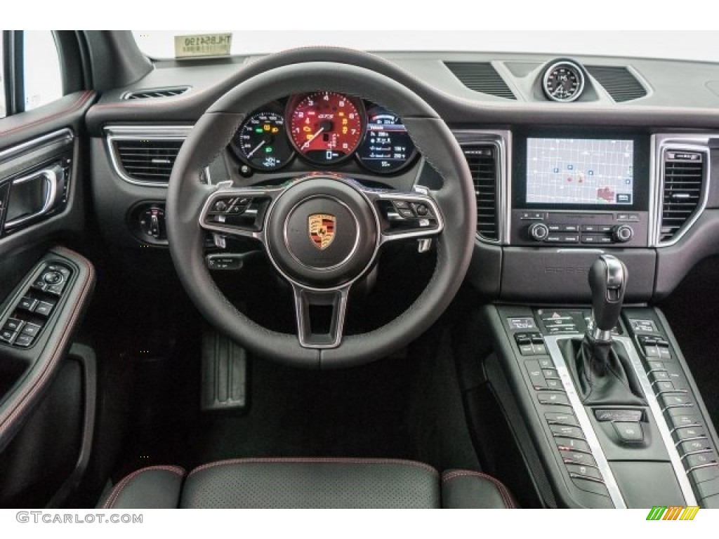 2017 Porsche Macan GTS Black Dashboard Photo #118131929