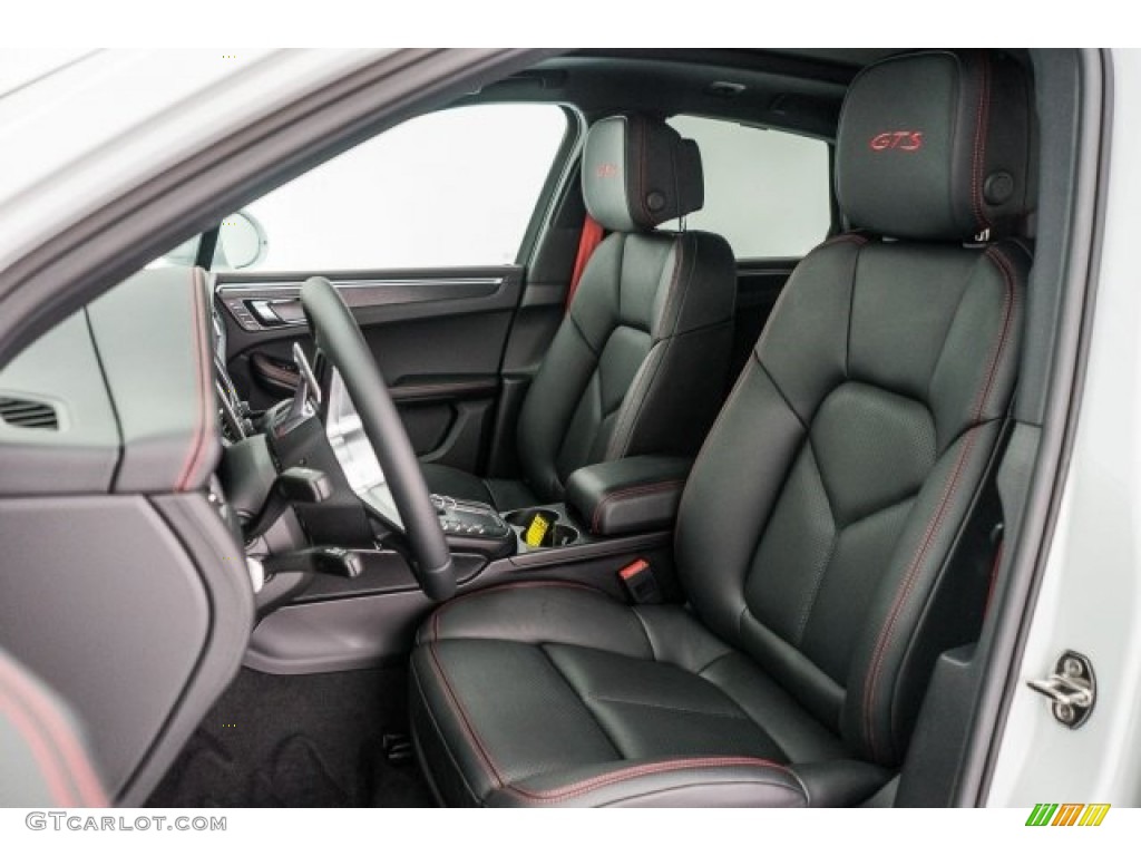 Black Interior 2017 Porsche Macan GTS Photo #118131947