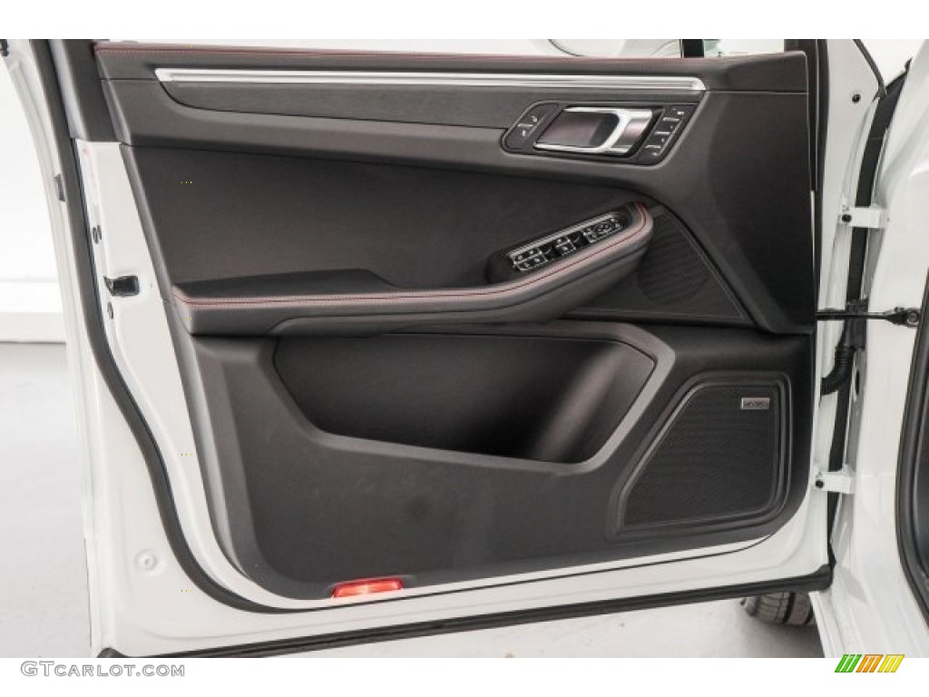 2017 Porsche Macan GTS Black Door Panel Photo #118132121