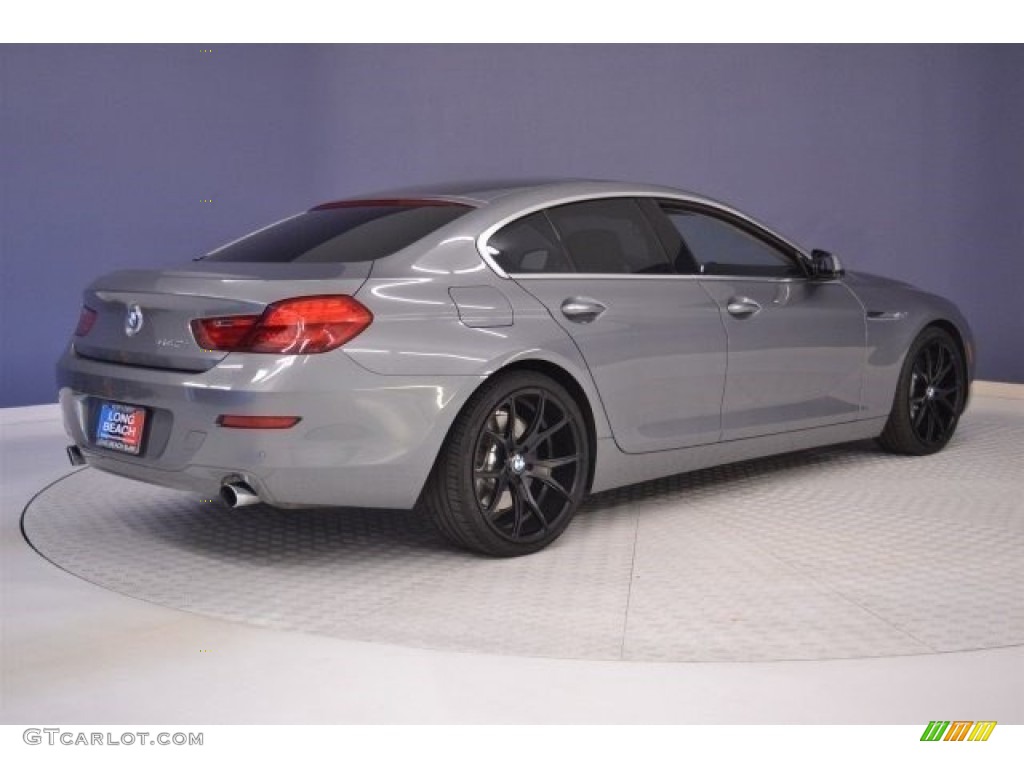 2013 6 Series 640i Gran Coupe - Mojave Metallic / Black photo #7